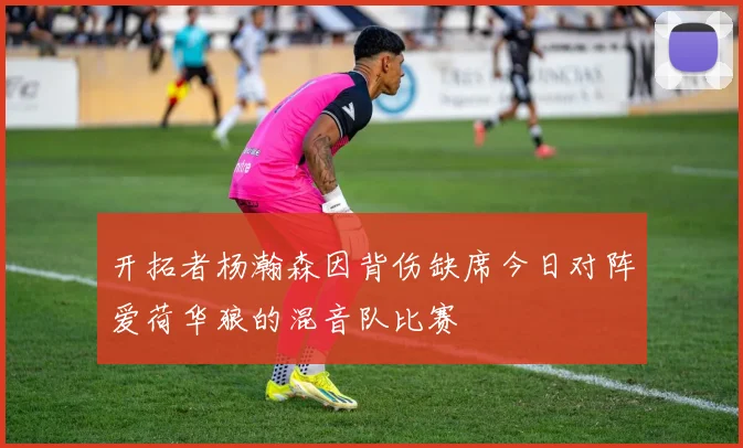 开拓者杨瀚森因背伤缺席今日对阵爱荷华狼的混音队比赛
